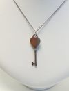 Colar Tiffany & Co. Return To Tiffany Heart Key Pendant prata
