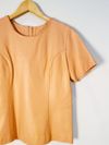 Blusa St. Trois couro