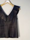 Blusa Zinnia couro