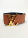 Cinto Louis Vuitton Initiales reversível