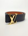 Cinto Louis Vuitton Initiales reversível