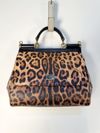 Bolsa Dolce & Gabbana Miss Sicily Leopard M 
