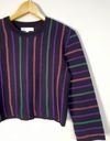 Blusa cropped NK tricot