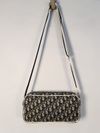 Bolsa Christian Dior Navy Oblique Trotter Canvas Monogram
