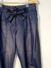 Calça Claudia Martinez couro
