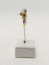 Brinco Dvoskin Kulkes ouro amarelo 