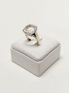 Anel HStern Rua das Pedras ouro branco 18K 