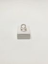 Anel HStern Rua das Pedras ouro branco 18K 
