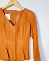 Blusa FIG couro