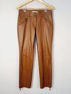 Calça Cris Barros couro