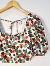 Blusa Cropped Mixed