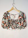 Blusa Cropped Mixed