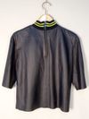 Blusa Verosenso couro