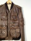 Jaqueta Burberry couro masculino 