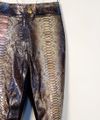 Calça Juliana Sanmartin couro