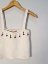 Blusa Carol Bassi tricot