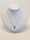 Colar em ouro branco 18K