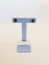 Brinco em ouro branco 18K