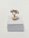 Anel ouro amarelo 18K