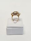 Anel ouro amarelo 18K