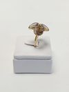 Anel ouro amarelo 18K