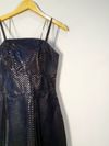Vestido Madre Reina couro