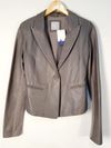 Blazer Pinko couro