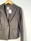 Blazer Pinko couro