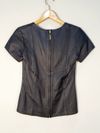 Blusa Tássia Ely couro