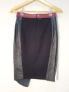 Saia Calvin Klein couro