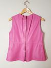 Blusa Tannerie couro