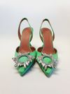 Sapato Slingback Amina Muaddi 