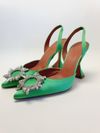 Sapato Slingback Amina Muaddi 