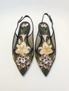 Sapatilha Slingback Dolce & Gabbana 