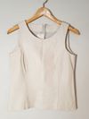 Blusa em couro