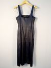 Vestido Tannerie couro