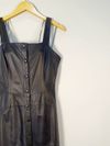 Vestido Tannerie couro
