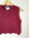 Blusa Cropped Cruise tricot