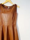 Vestido Prada couro 