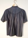 Camisa Scalia couro