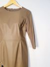 Vestido Sanm couro