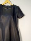 Vestido Animale couro
