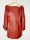Vestido Animale couro