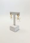 Argola laço em ouro amarelo 18K 