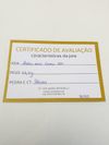 Colar em ouro branco 18K