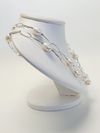 Colar em ouro branco 18K