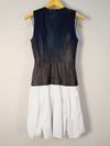 Vestido Juliana Sanmartin couro 