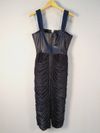 Vestido Juliana Sanmartin couro 