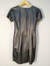 Vestido Juliana Sanmartin couro