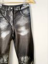 Calça Juliana Sanmartin couro